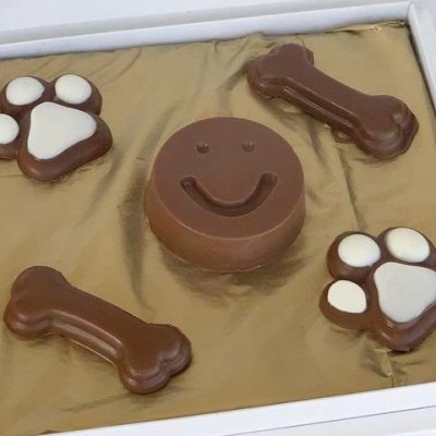 Paw and Bone Chocolate Mold