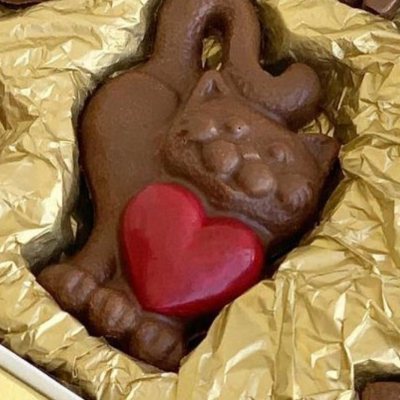 Heart Cat Chocolate Mold