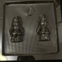 Santa Claus Chocolate Mold (3D)