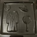 Coat, Hat and Mirror Chocolate Mold