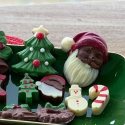 Santa and Christmas Tree Chocolate Mold